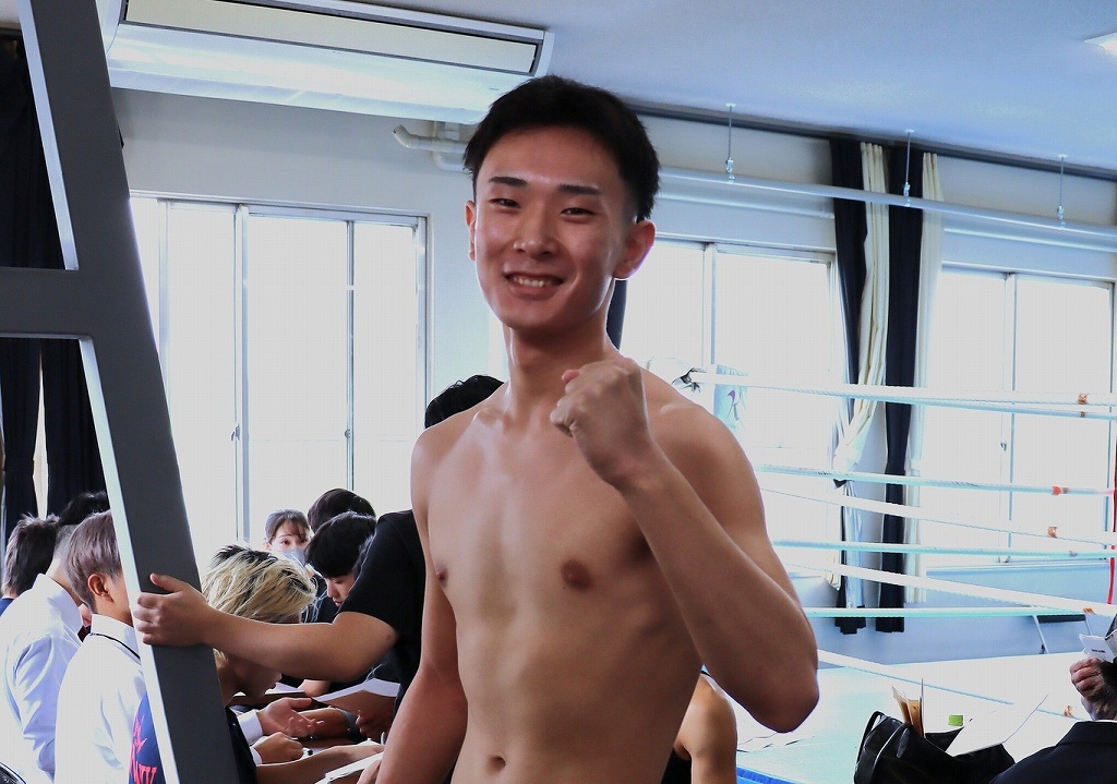 日本大学キックボクシング部 第59代 小川一颯