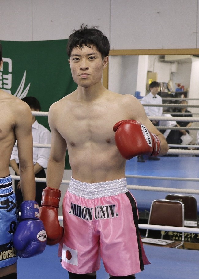 日本大学キックボクシング部　加藤　誠