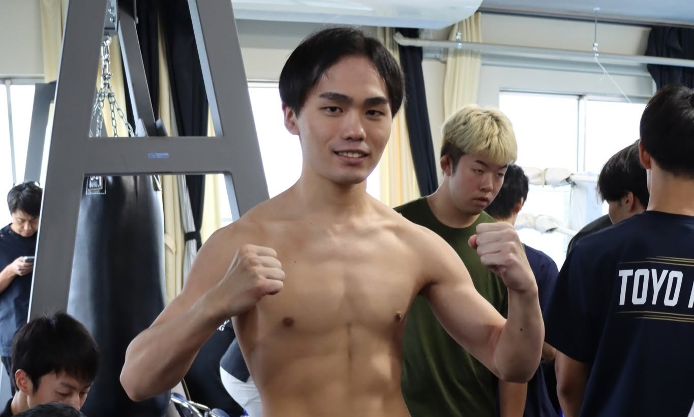 日本大学キックボクシング部　第58代　服部虎珀